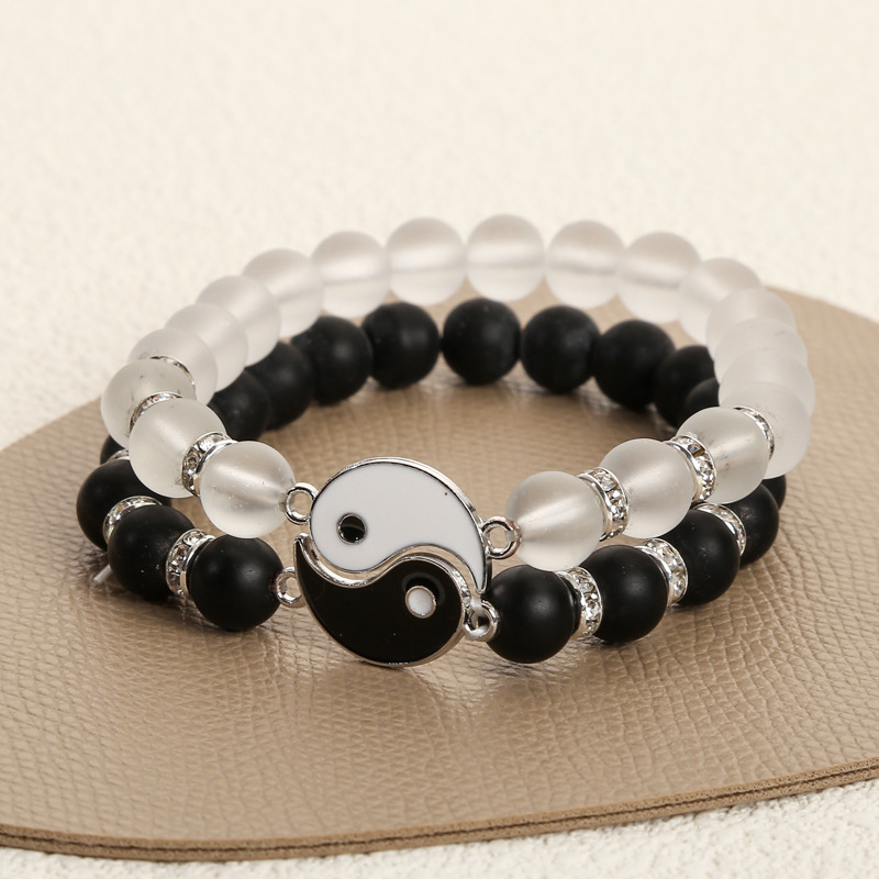 Prosperity Tibetan Dzi Yak Bone Bracelet
